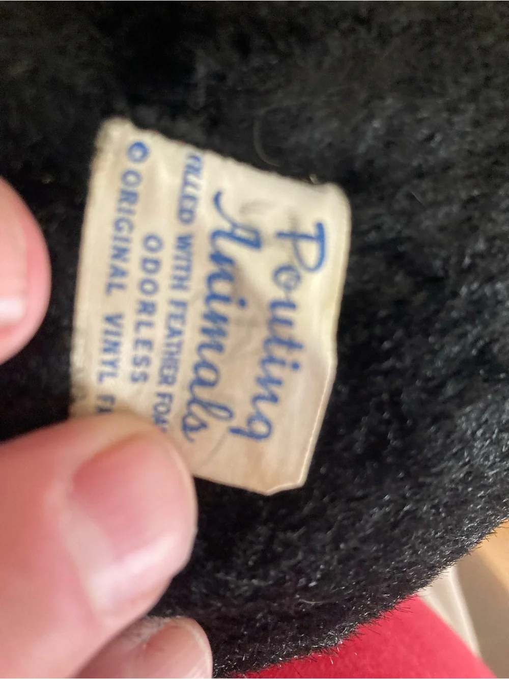 Vintage Knickerbocker Sad Pouting kitten by Knickerbocker Pouting Animals 1950s